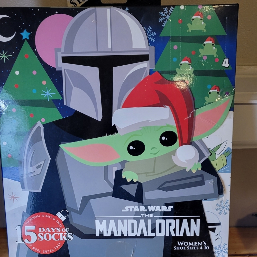 Womens socks. 15 days of socks Star Wars the mandalorian